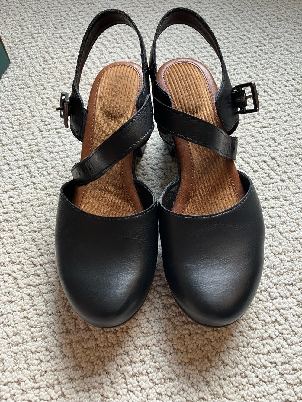 b.o.c. Natasha Mary Jane Clog in Black